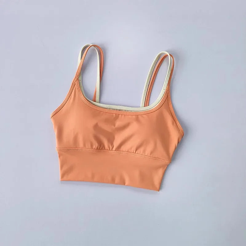 Shockproof Sports Bra for Women Slim Elastic Fitness Underwear  Gym Breathable Yoga Crop Top Sportswear Zen fit plus