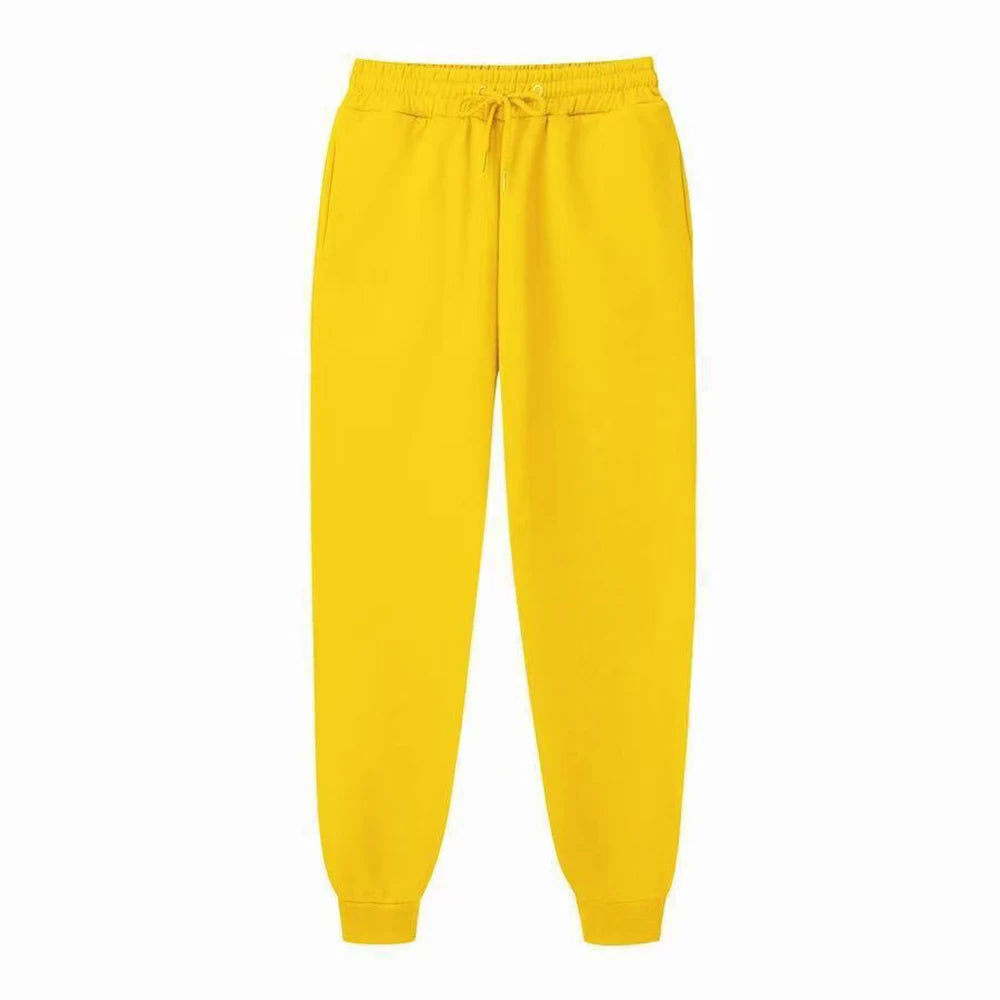 Men's Sweatpants Spring Autumn Fleece Pants Sport Long Pants Casual Drawstring Pockets Trousers Oversize Sweatpants For Men Zen fit plus