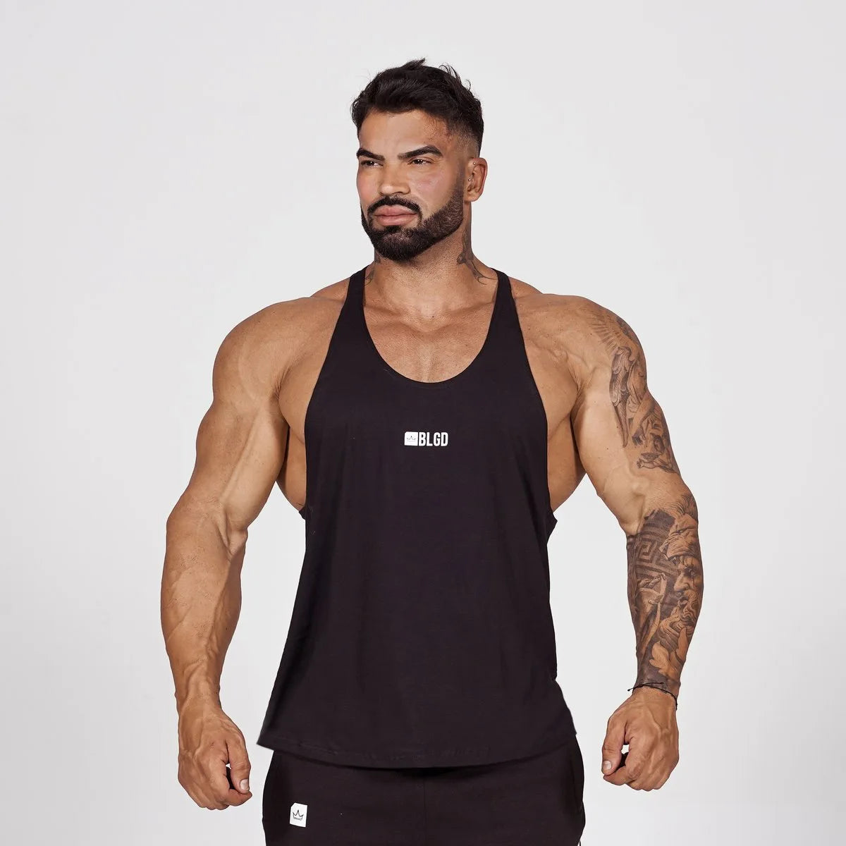New Mens cotton tank tops gym fitness muscle sleeveless shirt Male printing Undershirt basketball bodybuilding sports vest men Zen fit plus