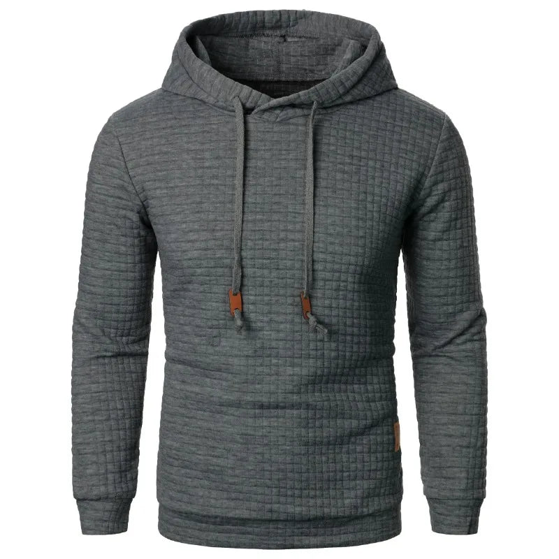 New Outdoor Men's Long Sleeve Hoodie Sweatshirts Autum Breathable Solid Color Coats Sport Streetwear Pullover Tracksuit Men Zen fit plus