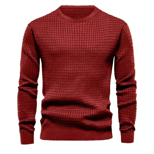New Men's Crew Neck Sweatshirts Solid Color Large Sweatwear Spring Outdoor Jogging Tops Zen Fit Plus