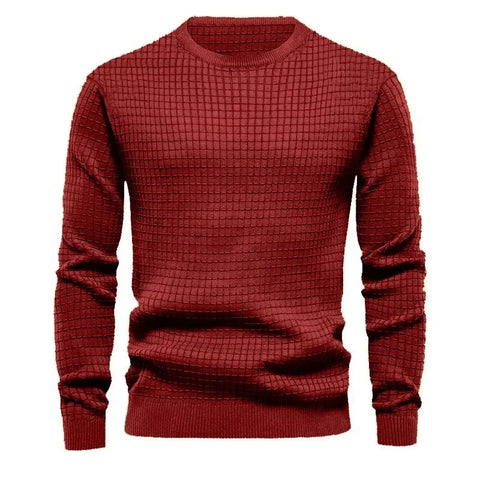 New Men's Crew Neck Sweatshirts Solid Color Large Sweatwear Spring Outdoor Jogging Tops Zen Fit Plus