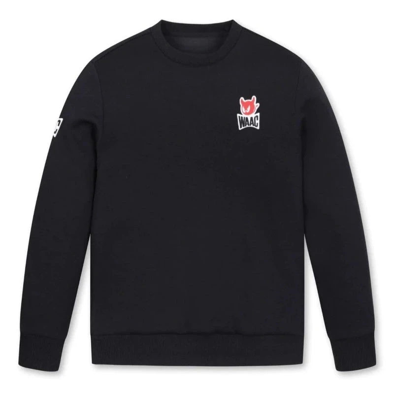 WAAC Golf Korean Golf Jacket Top Unisex Round Neck Pullover Sweatshirt Long Sleeved T-shirt Zen Fit Plus