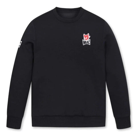 WAAC Golf Korean Golf Jacket Top Unisex Round Neck Pullover Sweatshirt Long Sleeved T-shirt Zen Fit Plus