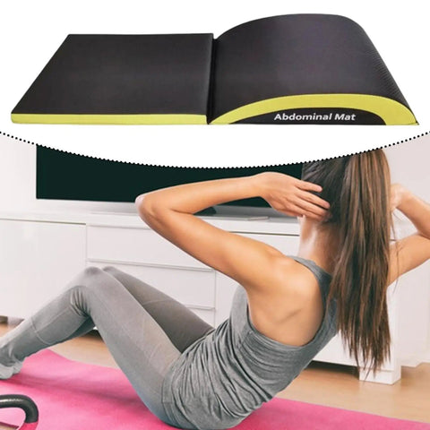 Ab Exercise Mat Abdominal Mat for Men Women Premium Stretch Muscles Lumbar Zen Fit Plus