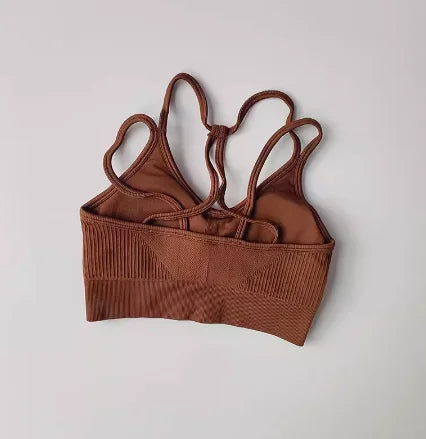 Sports underwear women's running shockproof summer quick drying back fitness bra vest professional training Yoga bra Zen fit plus