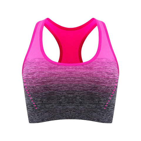 Seamless Sports Bra, Shock-absorbing, Steel Ring Free, Fashionable Vest, Breathable, Quick Drying Yoga Vest, Stress Free Fitness Zen fit plus