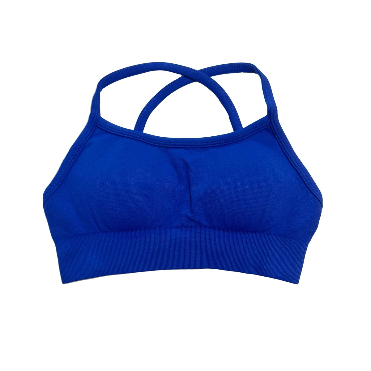 Dynamic Backless Sports Bra Women Seamless Yoga Top Bra Medium Support Padded Gym Crop Top Stretchy Fitness Sports Top Zen fit plus