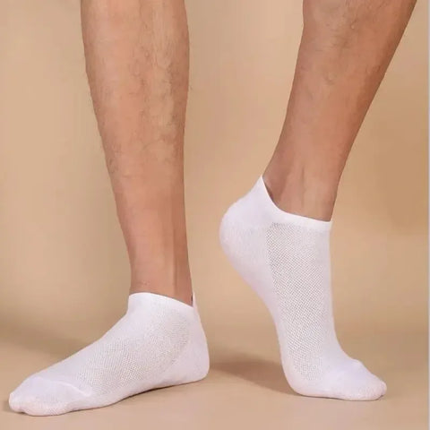 Unisex Casual Boat Socks | Thin, Breathable & Comfy | Anti-Odor, Sweat-Absorbing | Low Cut Ankle Socks for Men & Women - Zen Fit Plus