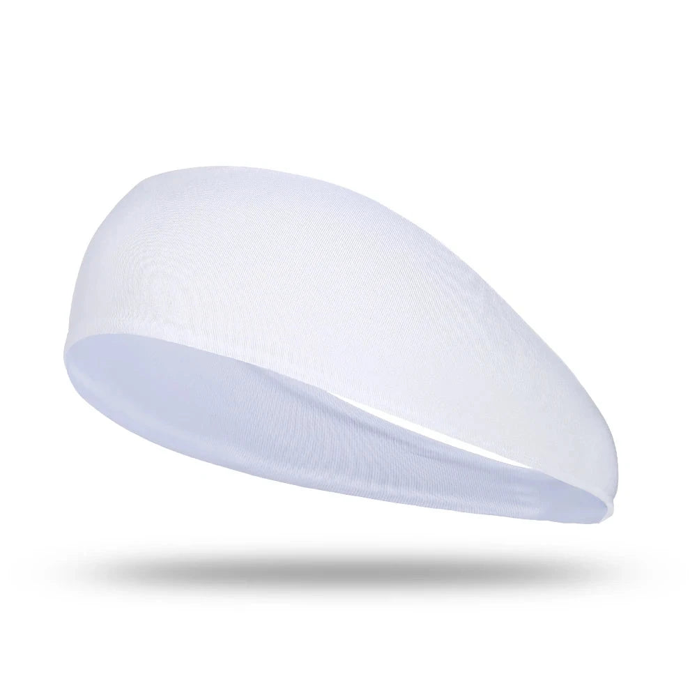 Elastic Sweat Sweatband Breathable Hair Band Cationic Fabric Men Fashion Headband Hair Accessories Moisture Wicking Women Girls Zen Fit Plus