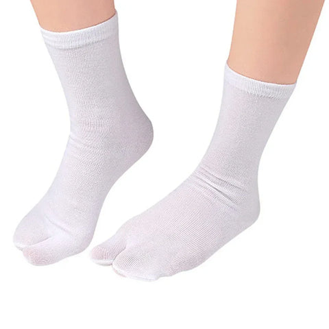 1-5PCS Women/Men Unisex Japanese Kimono Flip Flop Sandal Split Two Toes Sock Tabi Geta Cotton Socks New Arrival - Zen Fit Plus