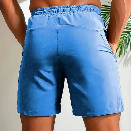 UETEEY Summer Shorts Men Gym Sport Running Squat Fitness Workout Man Short Pants Breathable Quick-drying Drawstring Mens Shorts Zen fit plus