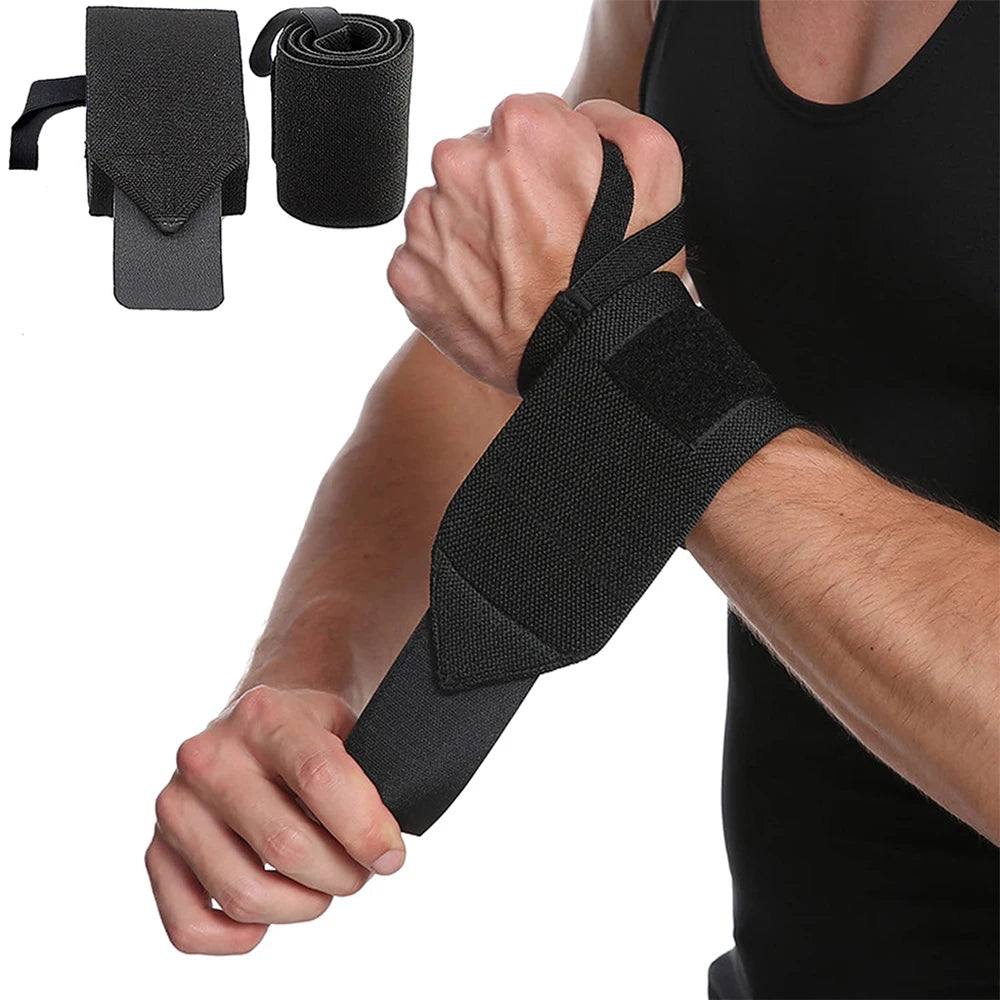 Fitness Wrist Wraps Weight Lifting Gym Wrist Straps Cross Training Padded Thumb Brace Strap Power Hand Support Bar Wristband Zen Fit Plus
