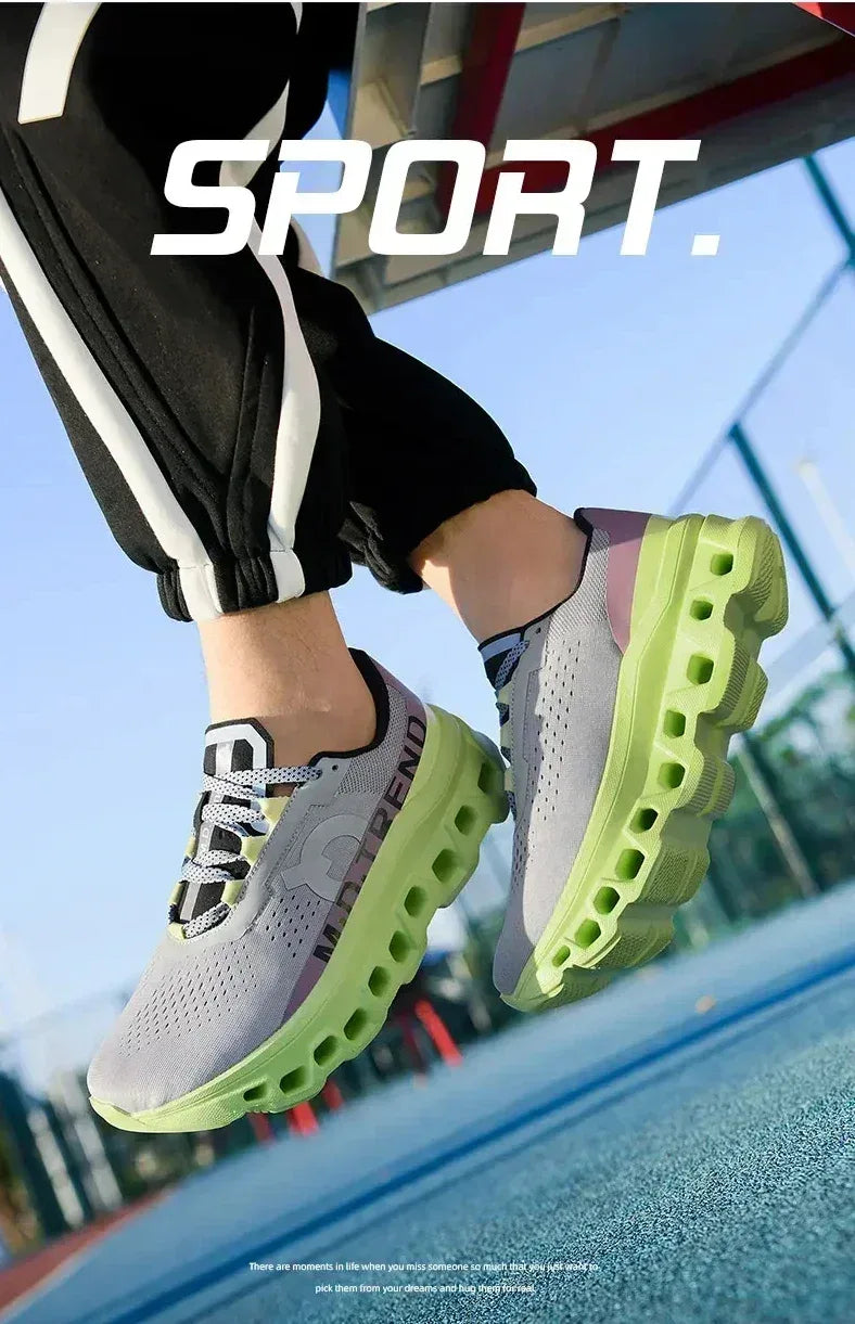 Men Sports Shoes Luxury Casual Sneakers Mesh Running Shoes Summer Lightweight Platform Fashion Basketball Walking Shoes for Men - Zen Fit Plus