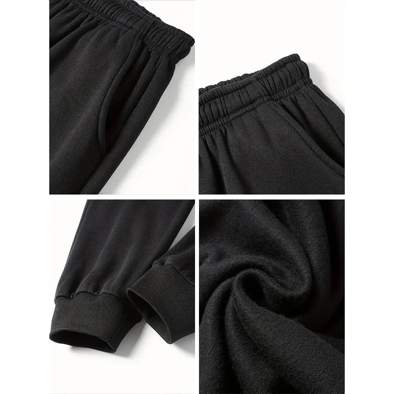 Men's Four Season Casual Sports Jogging Pants Male Urban Fashion Trousers High Quality Paris Printed Home Outdoor Sweatpants Zen fit plus
