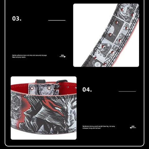 2024 New Weightlifting Belt Gym Belts Fitness Bodybuilding Waist Trainer Strength Training Back Support Crossfit Lumbar Protect - Zen Fit Plus