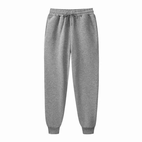 Mens Casual Pants Autumn Winter Fleece Sweatpants Men Running Jogger Sports Gym Trousers Fashion Solid Color Workout Long Pants - Zen Fit Plus
