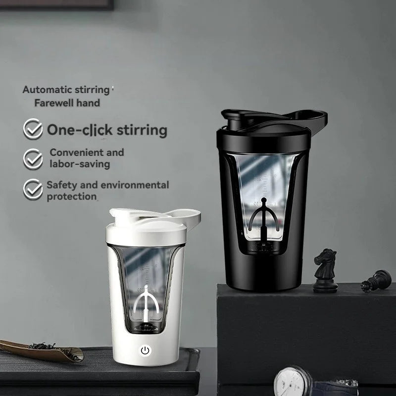 Electric Protein Shaker Bottle Mixing cup Automatic Self Stirring Mug Coffee Milk Cup Portable Blender Sports Fitness Kettle 35 Zen fit plus