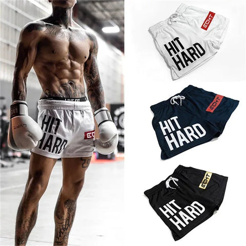 2024 NWE Summer men shorts printing sports shorts fitness exercise beach shorts breathable mesh shorts jogger men's brand shorts - Zen Fit Plus