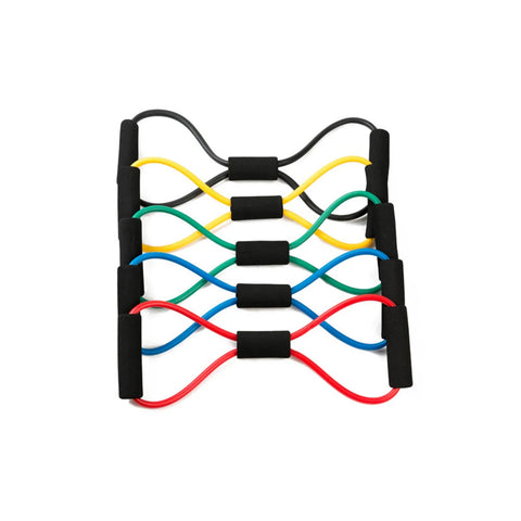 Yoga Resistance Bands Elastic Band Sports Exercise Puller 8-shaped Chest Expander for Body Building Home Gym Fitness Equipment Zen fit plus