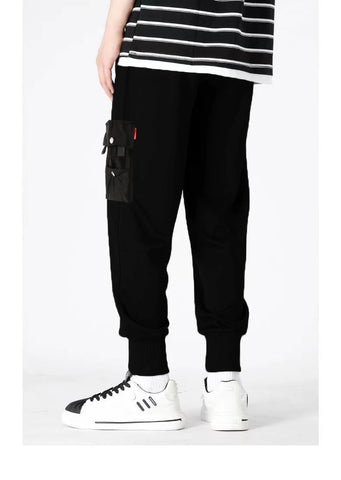 Classic Design Multi Flap Pockets Cargo Pants,Men's Loose Fit Drawstring Harem Cargo Jogger Pants oversized pants men and women Zen fit plus