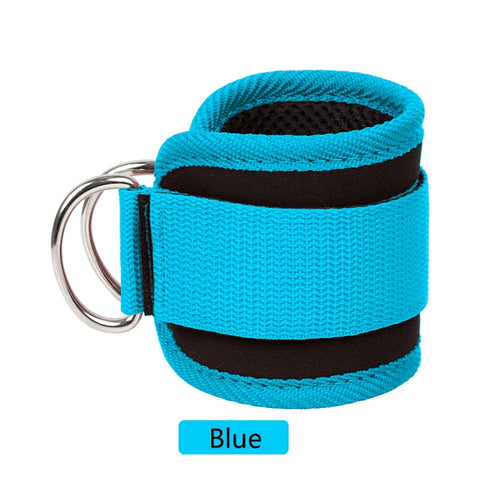 Fitness Ankle Straps Adjustable D-Ring Support Cuffs Gym Leg Excercises Training Workouts Sports Fit Guard Safety Abductors Zen fit plus