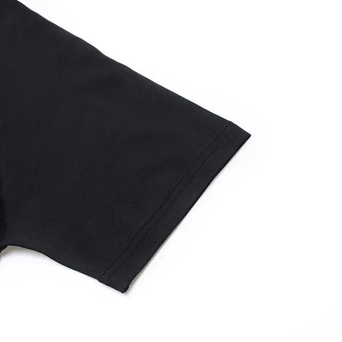 Top Sports Running Shoes Shirt Men T-shirt Fitness Short T-shirt Quick Dry Work Out Gym Tights Muscle shirt Compression MMA Clot - Zen Fit Plus