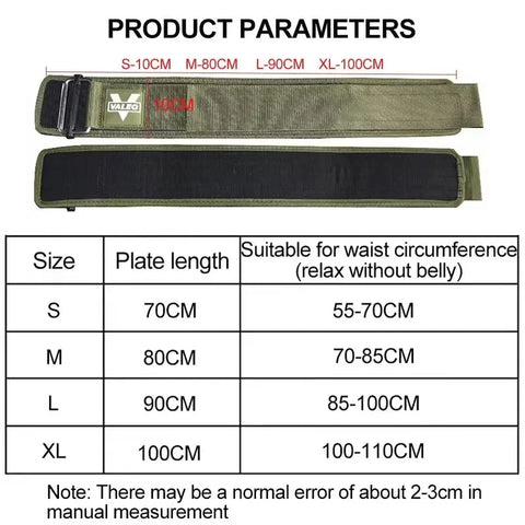 GOBYGO 1Pcs Fitness Weightlifting Belt Squat Pull-Up Gym Strength Lifting Adjustable Lumbar Support Metal Buckle Cross Training Zen fit plus