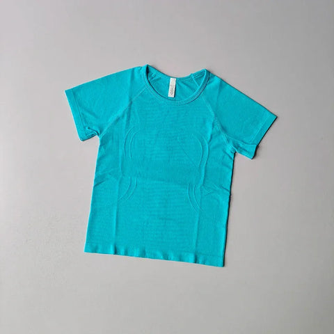 Women's Fitness T-Shirt Short Sleeve, Breathable Quick Dry Workout Top for Running, Yoga & Gym Training, Slim Fit Active Tee - Zen Fit Plus