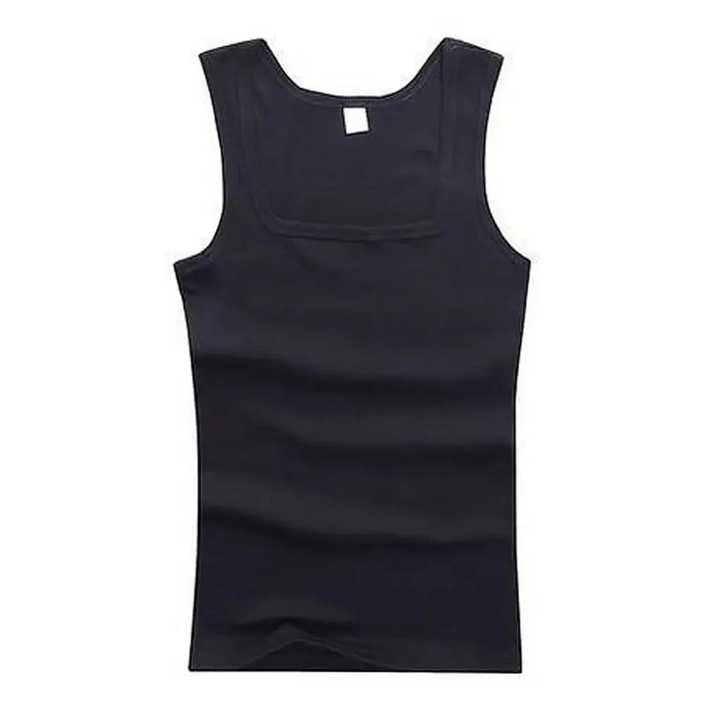 Summer Men Women Tank Top Pure Cotton Bodybuilding Sweatshirt Sleeveless Men's T-shirt Basic Elastic Fitness Clothes Muscle Vest - Zen Fit Plus