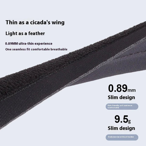 Ultra thin wrist brace for sprains, wrist strap for men and women's badminton sports, thin tendon sheath for pain and strain Zen fit plus