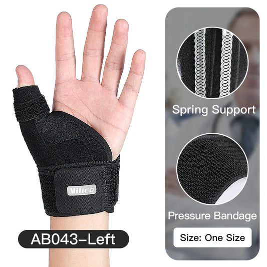 1PC Flexible Splint Wrist Thumb Support Brace for Tendonitis Arthritis Breathable Thumb Protector Guard Fits Right and Left Hand Zen Fit Plus