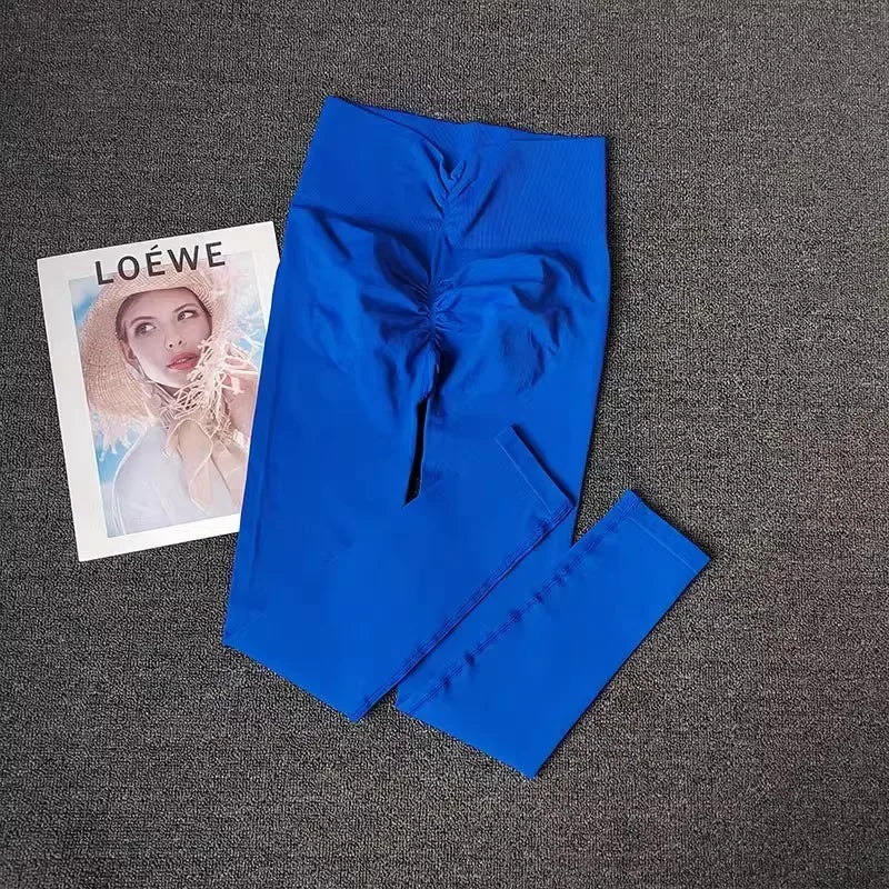 High-end Yoga Pants Women Fitness Leggings High elastic Sports Pants Push UP Tights Running Leggings Breathable Gym Leggings - Zen Fit Plus