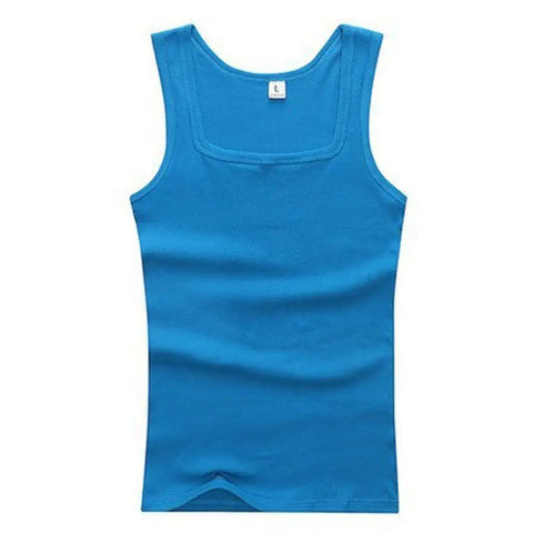 Summer Men Women Tank Top Pure Cotton Bodybuilding Sweatshirt Sleeveless Men's T-shirt Basic Elastic Fitness Clothes Muscle Vest Zen fit plus
