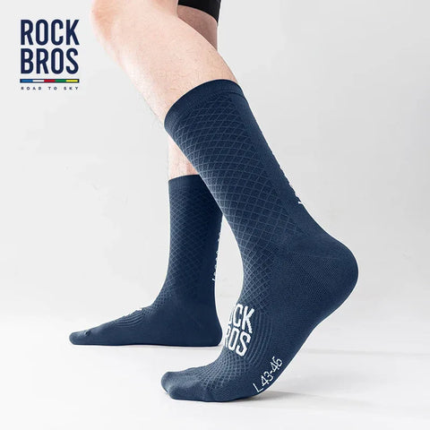 ROCKBROS ROAD TO SKY Sport Socks Breathable MTB Road Cycling Socks High Elastic Shock Absorbing A pair Bike Socks - Zen Fit Plus