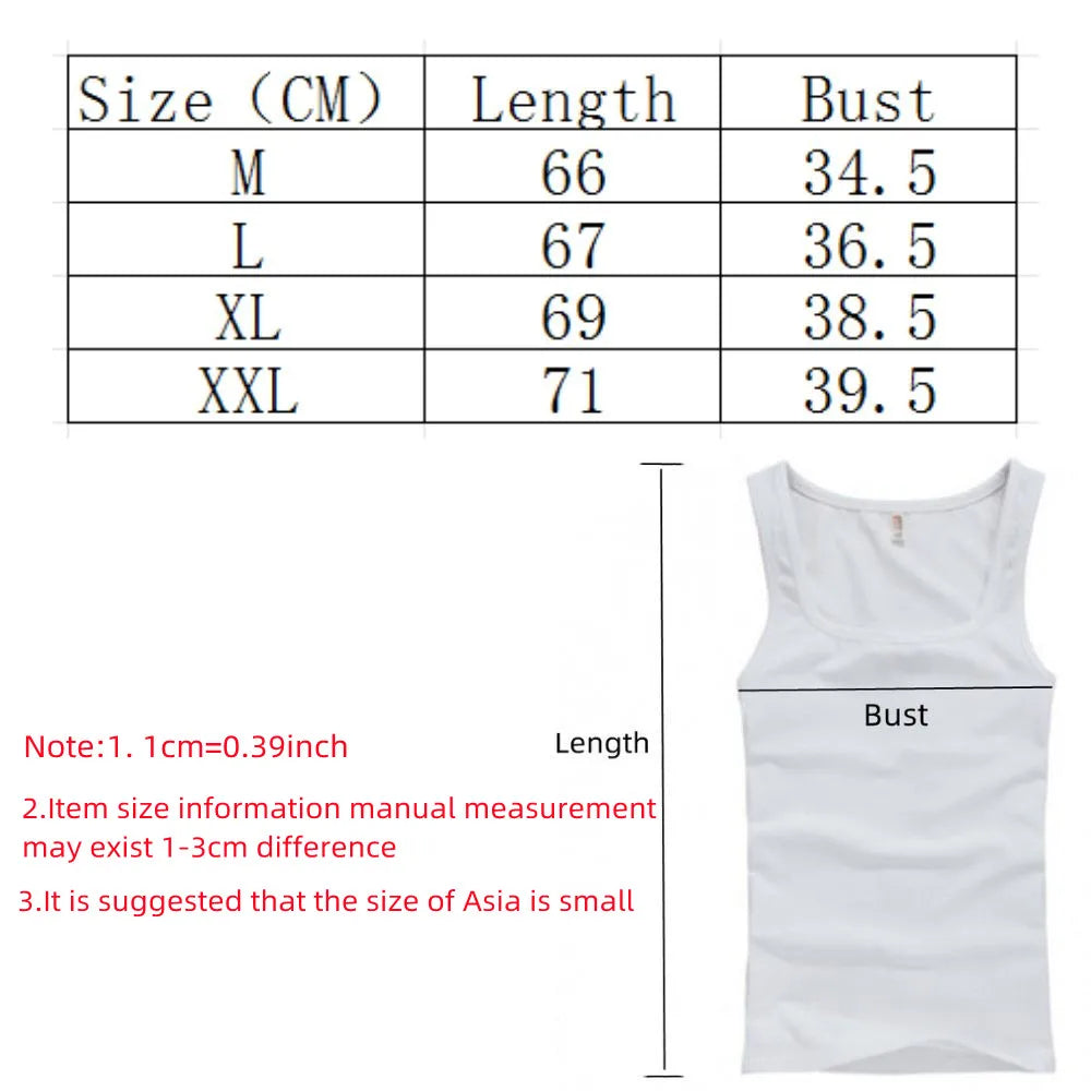 Hot Sale Summer Male clothes Women Basic Elastic tank top Pure Cotton Sleeveless Men's t-shirt Bodybuilding Fitness T-shirt Zen fit plus