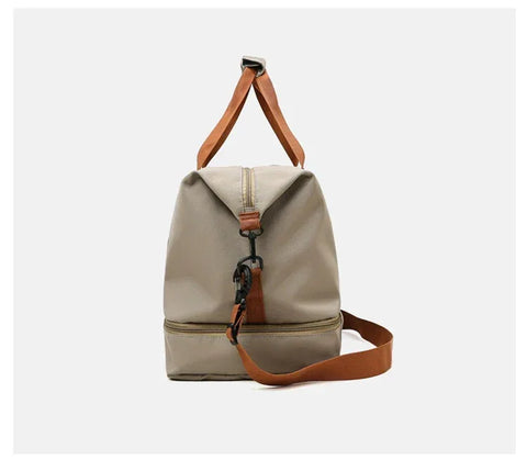 Travel Gym Bag Short-distance Luggage Portable Fitness Bags Shoulder Crossbody Chest Bag Handbags Duffle Carry On Weekender Bag - Zen Fit Plus