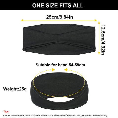 Elastic Sweat Sweatband Breathable Hair Band Cationic Fabric Men Fashion Headband Hair Accessories Moisture Wicking Women Girls Zen Fit Plus