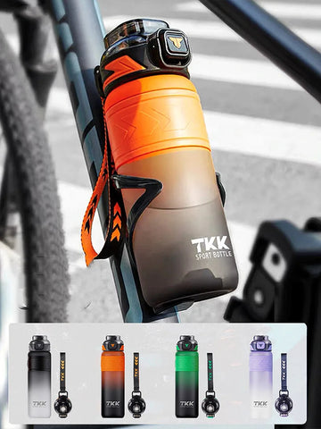 1000ml/600ml High Quality Tritan Material Water Bottle With Straw Portable Durable Gym Fitness Outdoor Sport Drinking Bottled Zen fit plus