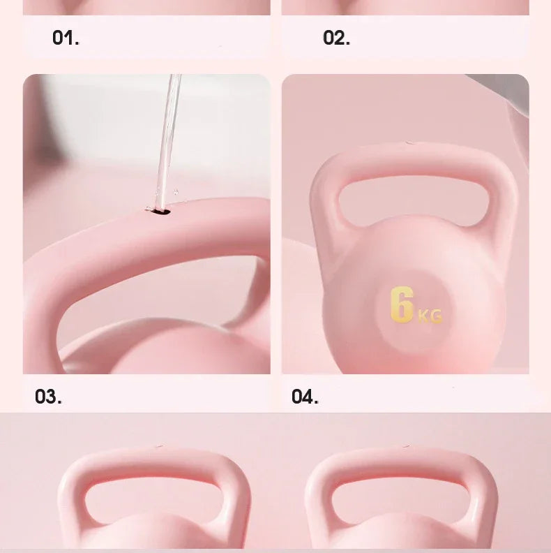 Man Soft Dumbbells Fitness Home Women's 6kg Kettle Bell Soft Kettlebell Squat Trainer Magical Tool for Training Buttocks - Zen Fit Plus