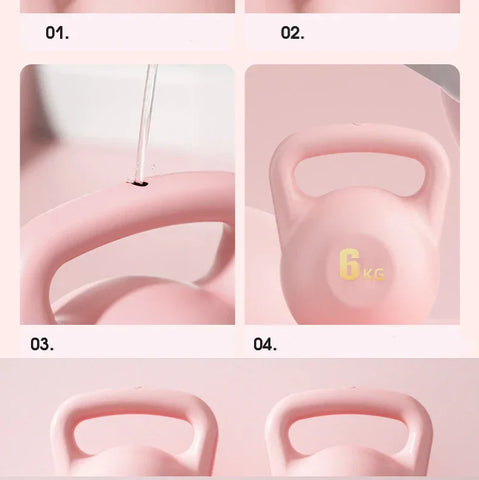 Man Soft Dumbbells Fitness Home Women's 6kg Kettle Bell Soft Kettlebell Squat Trainer Magical Tool for Training Buttocks - Zen Fit Plus