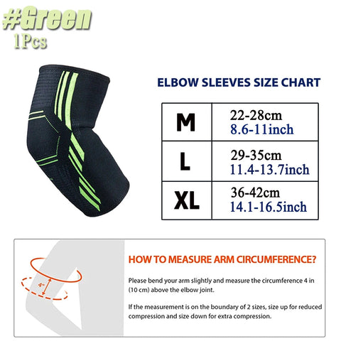 Elbow Support Elastic Gym Sport Elbow Protective Pad Absorb Sweat Sport Basketball Volleyball Tennis Arm Sleeve Elbow Brace Zen fit plus