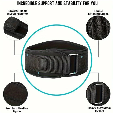 Back Support Belt for Women & Men, Relieves lower back pain, Provides all-around lumbar support for gym,outdoor sports - Zen Fit Plus