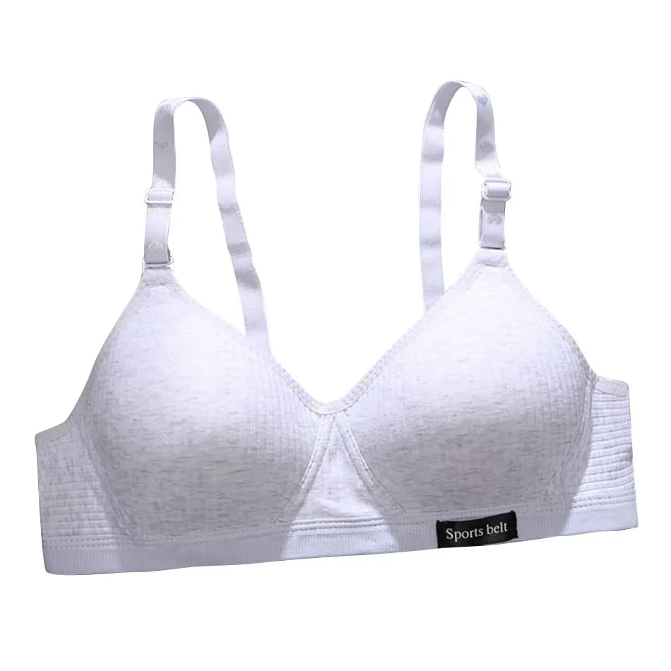 Sport Underwear for Teens Seamless Girl No Underwire Training Bra Soft Skin-Friendly School Girl Small Size Bra Clothing Zen fit plus