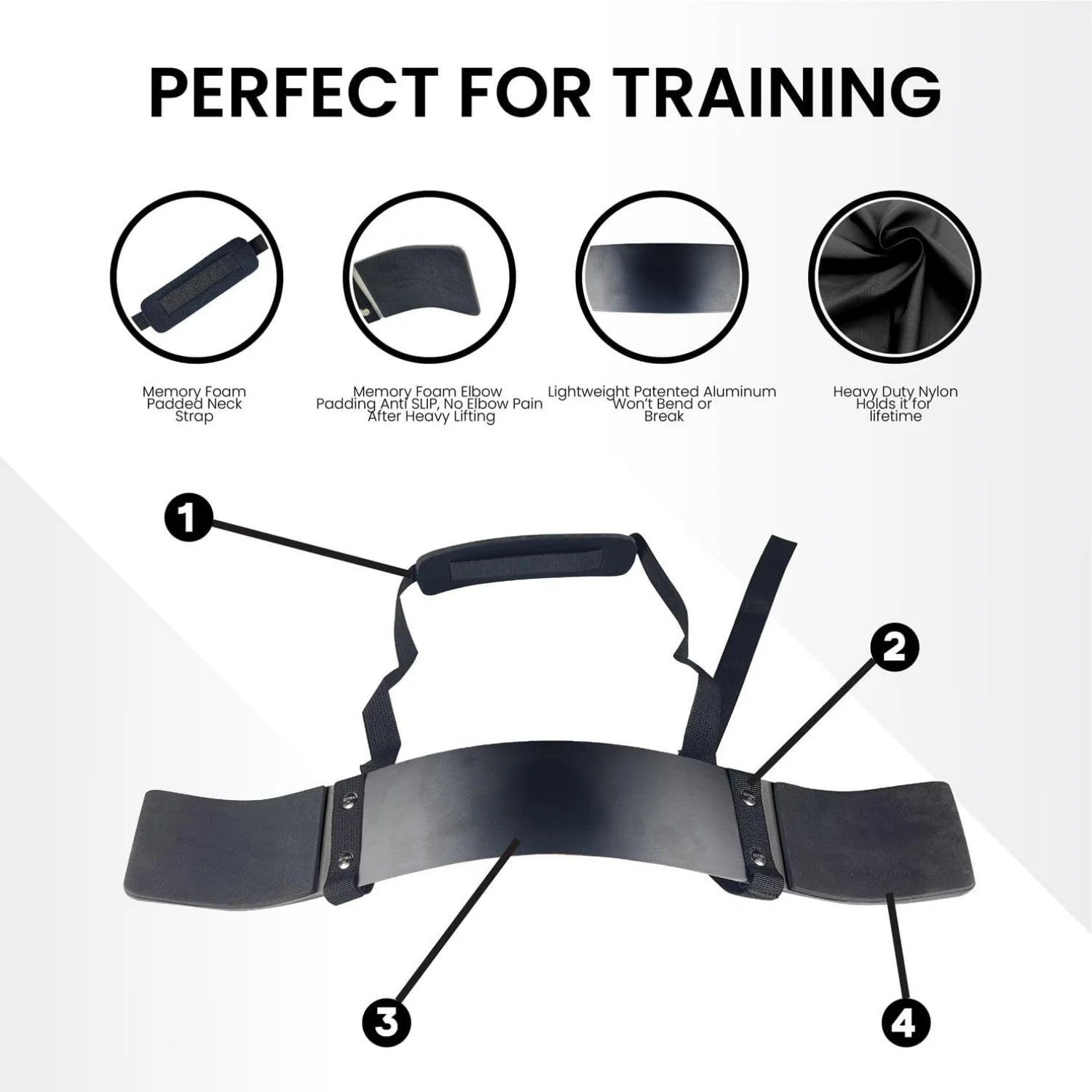 Top Quality Arm Blaster for Men - Superior Arm Development and Definition - Heavy Duty Arm Isolator for Intense Workouts - Advan Zen Fit Plus