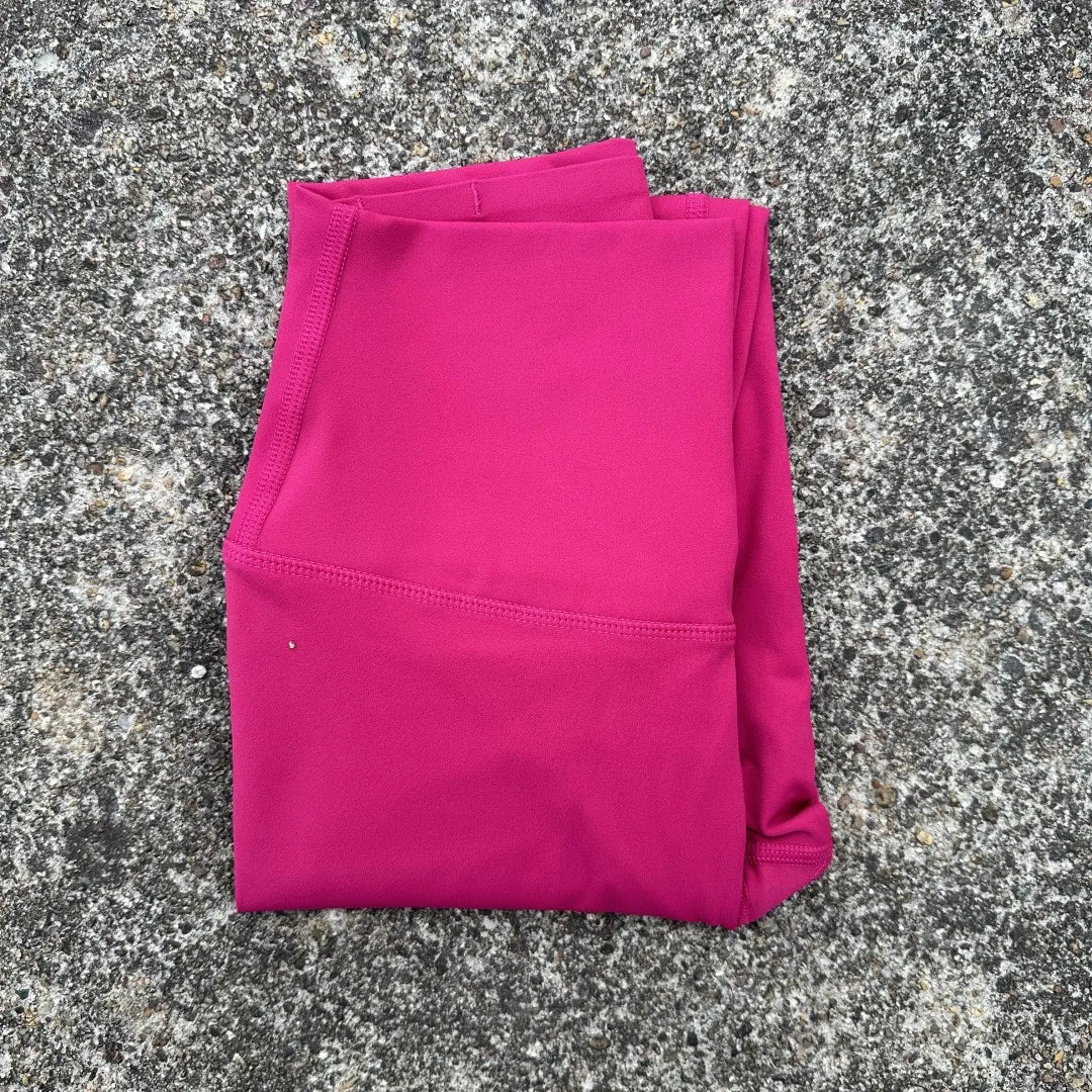 Solid Color Back Waist Pocket High Waist Fitness Yoga Legging soft Women Sport Pant Tight Butter Athletic Gym Ankle-Length Pants Zen Fit Plus