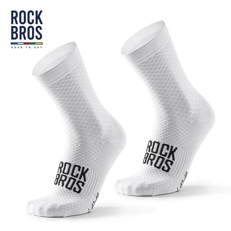 ROCKBROS ROAD TO SKY Sport Socks Breathable MTB Road Cycling Socks High Elastic Shock Absorbing A pair Bike Socks - Zen Fit Plus