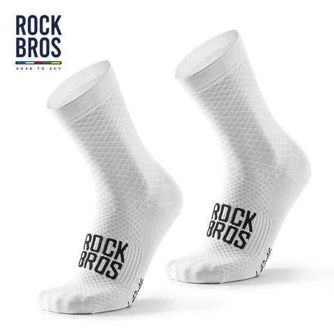 ROCKBROS ROAD TO SKY Sport Socks Breathable MTB Road Cycling Socks High Elastic Shock Absorbing A pair Bike Socks - Zen Fit Plus