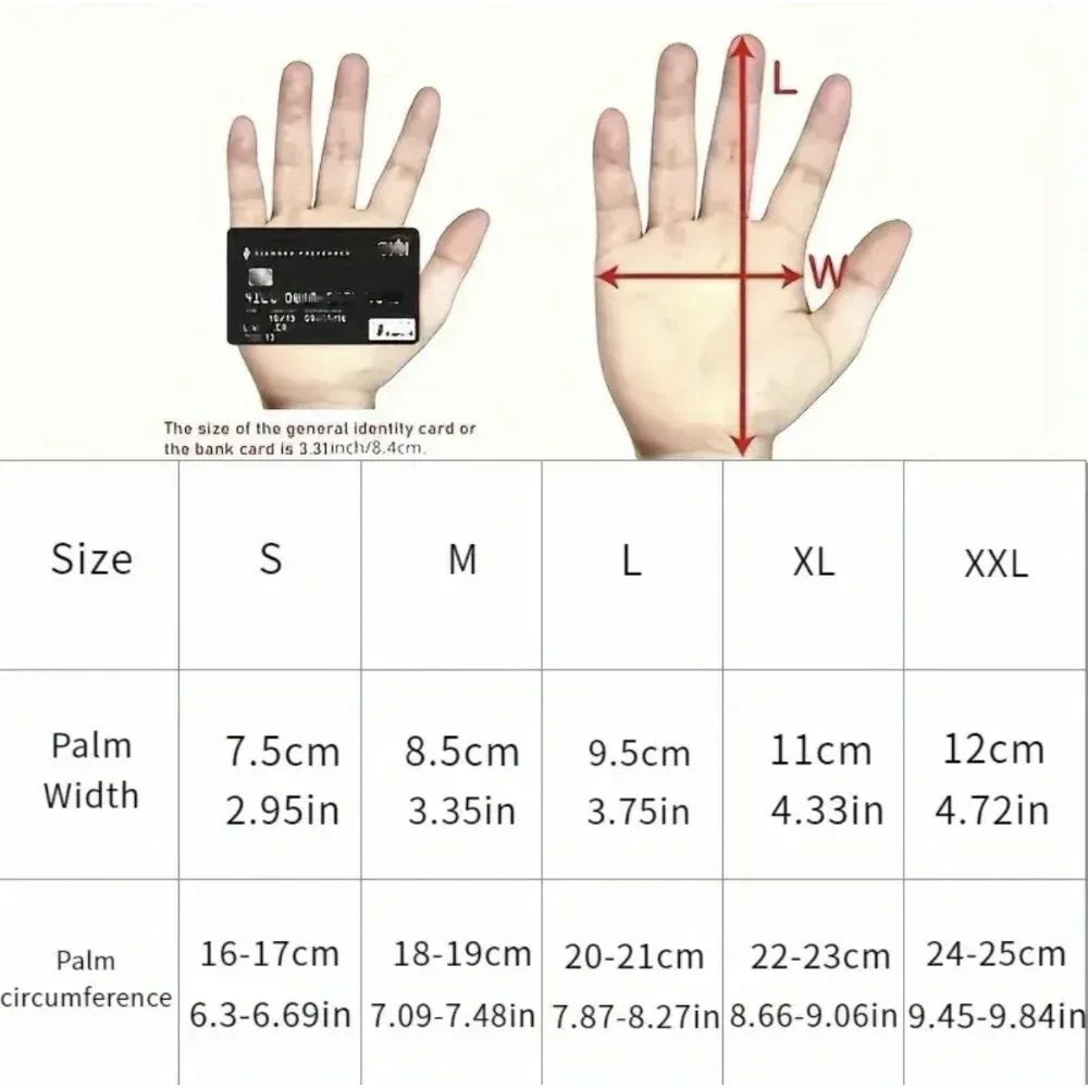 Motorcycle and bicycle gloves, outdoor sports and off-road, breathable and anti-slip, touch screen supported - Zen Fit Plus