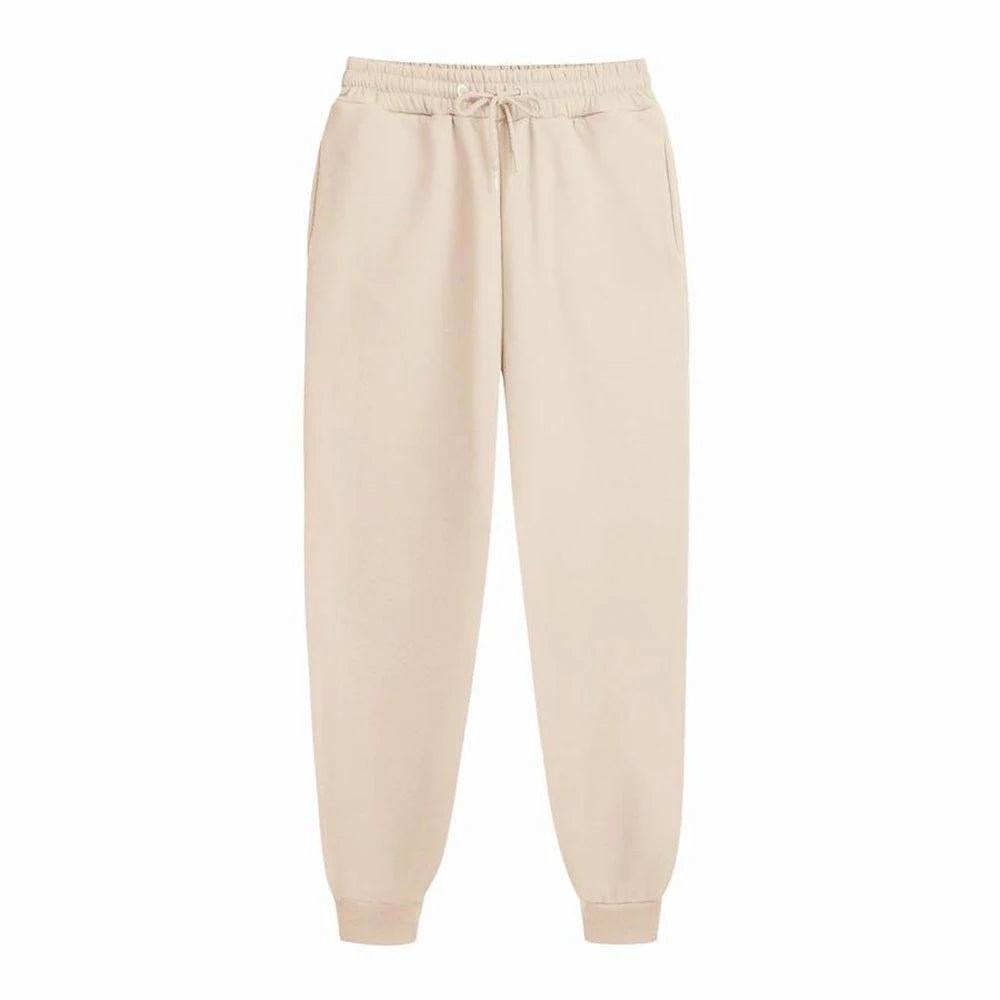Men's Sweatpants Spring Autumn Fleece Pants Sport Long Pants Casual Drawstring Pockets Trousers Oversize Sweatpants For Men Zen fit plus